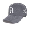 R Logo Grey Corduroy Snapback