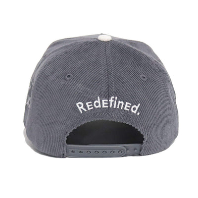 R Logo Grey Corduroy Snapback