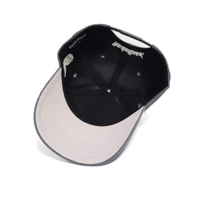 R Logo Grey Corduroy Snapback