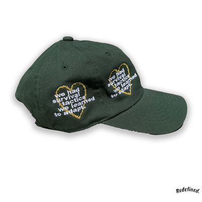 All About Survival Dad Hat Olive