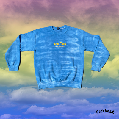 ReDefined Clouded Blue Tie Dye Sweatshirt