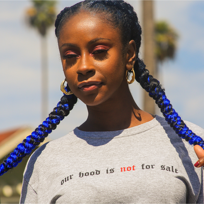 Our Hood is Not For Sale Long Sleeve Tee